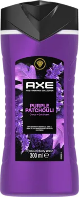 Produktbild von AXE - Duschgel - Purple Patchouli - Würziger Duft - Premium Pflege - 300 ml - 1 Stück