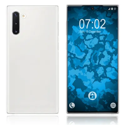 Produktbild von PhoneNatic Case kompatibel mit Samsung Galaxy Note 10 - Crystal Clear Silikon Hülle transparent Cover