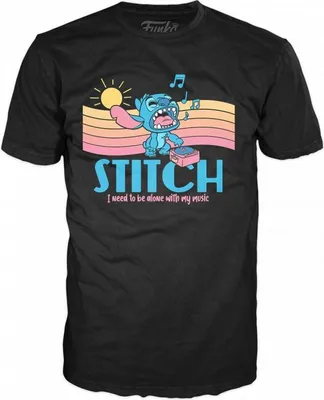 Produktbild von T-Shirt Stitch - Stitch Music Funko (größe XL)
