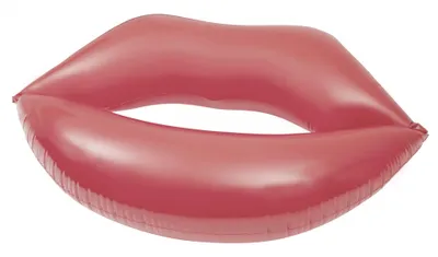 Produktbild von Aufblasbare Lippen 118 cm rosa