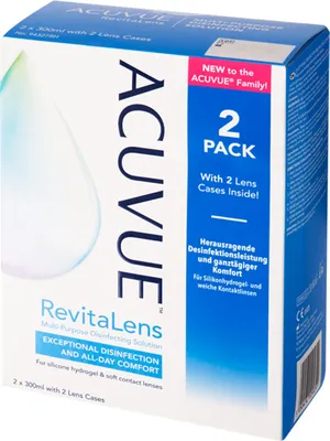 Produktbild von Acuvue Revitalens Mpds SC 2x300ml+2 Lens Cases