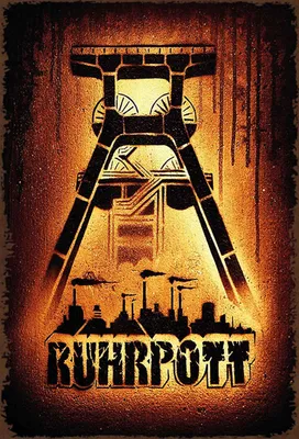 Produktbild von vianmo Holzschild 18x12 cm Ruhrpott Ruhrgebiet Deutschland