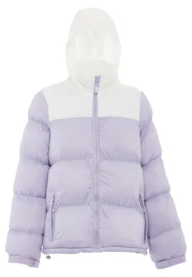 Obrázok produktu pre Jika, dámska zateplená bunda, farba: lila a biela, veľkosť: L