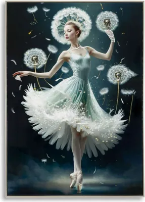 Image de Mauro Ferretti Tableau Danse avec cadre 72x4x102 cm