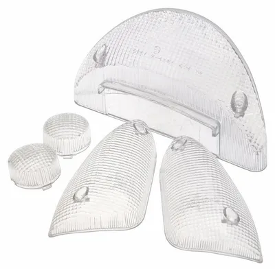 Imagen del producto de Kit de cristales, gemas, flechas y luces de freno traseras transparentes STR8 RL, homologado