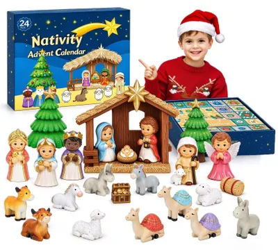 Obrázek produktu pro Adventní kalendář pro děti – 24denní odpočítávání