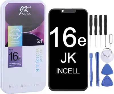 Obrázok produktu pre Pre Apple iPhone 16e JK InCell LCD displej bez rámčeka náhradný diel