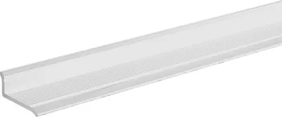 Obrázek produktu pro AP49 ukončovací lišta samolepící ACARA, hliník lakovaný RAL9003 bílá matná, 10 mm, 2,7 m