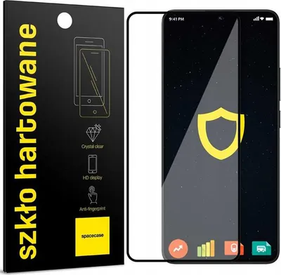 Zdjęcie produktu dla Szkło hartowane SPACECASE Glass 5D do Poco X6 Pro 5G