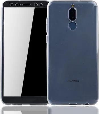 Produktbild von Handyhülle Schutzhülle für Huawei Mate 10 Lite Full Case Cover Displayschutz 360 Transparent