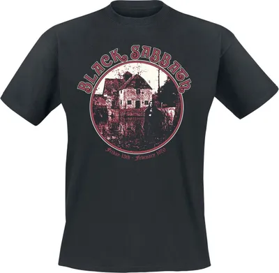 Produktbild von Black Sabbath T-Shirt Herren Anniversary House schwarz L
