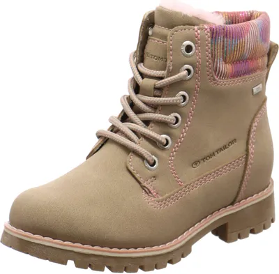 Produktbild von Tom Tailor Mädchen Schnürboot beige