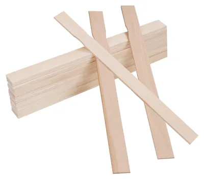 Produktbild von Belle Vous Holzspatel zum Basteln Rührstab Farbe (25er Pack) Holzstäbe 30 x 2,4 cm Holzstäbe Quadratisch Bastel Holzleisten zum Rühren von Farben,