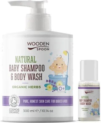 Immagine prodotto di Shampoo e Dopobarba Naturale Lavanda e Erbe WOODEN SPOON 300 ml