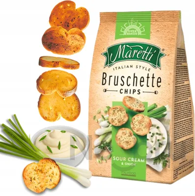 Obrázok produktu pre Bruschetta Maretti Śmietana i Cebula 70 g