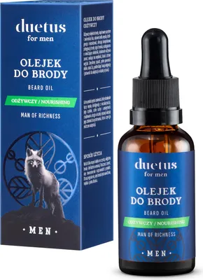Zdjęcie produktu dla Duetus Olejek do brody for men odżywczy, 30 ml
