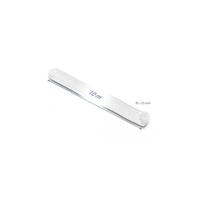Productafbeelding van Delock gevlochten buis, zelfsluitend, 10 meter x 25 mm, wit