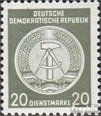 Produktbild von Briefmarken DDR 1954 Mi DA22z II X II postfrisch Zirkelbogen nach rechts