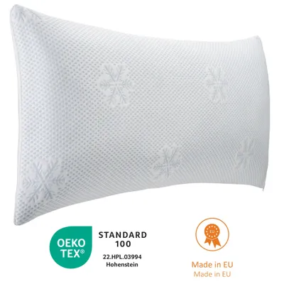 Produktbild von Kopfkissen Cool, 40 x 80 cm, kühlendes Kopfkissen, ergonomisch, waschbar, sleepling