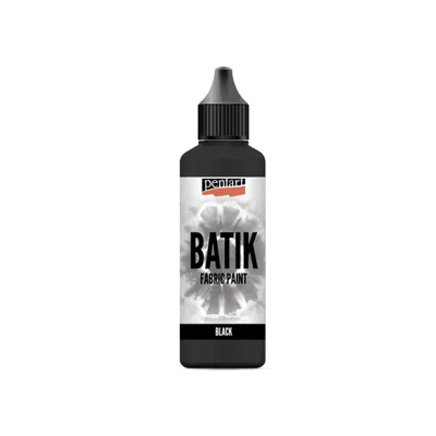 Produktbild von PENTART Batikfarbe, 80 ml, Schwarz