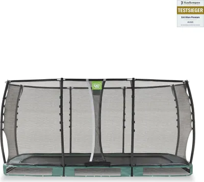 Produktbild von EXIT Allure Premium Bodentrampolin 244x427cm - grün