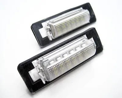 Für Mercedes C-Klasse W202 E-Klasse W210 2x LED Kennzeichenbeleuchtung in der Farbe von Goingfast