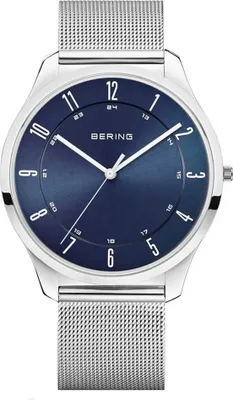 Produktbild von Bering Herren Uhr Armbanduhr Ultra-Slim Silber - 18340-307 Edelstahl