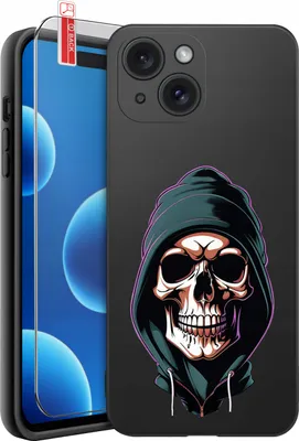 Productafbeelding van Hoesje voor iPhone 15 | ONTWERPEN | Zachte siliconen hoesje + beschermend glas 9H