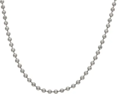 Produktbild von JuwelmaLux Kugel Halskette Edelstahl JL30-05-3036 42 cm