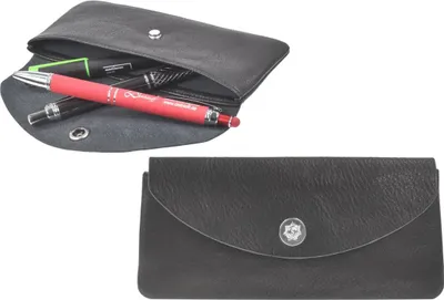 Produktbild von Sonnenleder Stiftetui Leder Schlamper Stifteetui Etui Tasche Hawel schwarz 801-406-02