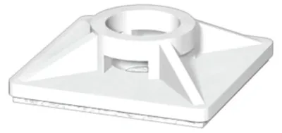 Immagine prodotto di 100 pezzi Supporto per fascetta - Elemento di montaggio per fascetta CBH 26,3/26,3 NATUR