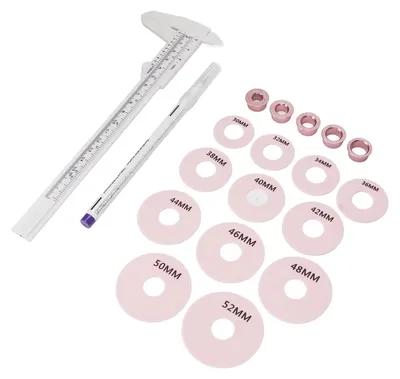 Obrázek produktu pro 3D Areolas Tattoo měřicí sada - Dočasné tetování po mastektomii