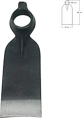 Immagine prodotto di Zappetta da muratore senza manico 210/ 350 grammi