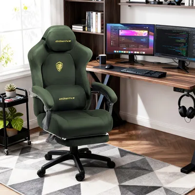 Obrázek produktu pro Herní židle, ergonomická kancelářská židle - herní křeslo, kancelářská židle, židle pro hráče, otočná židle
