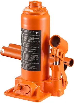 Image de Cric hydraulique, capacité de 6 tonnes, plage de levage de 7,7 à 14,8 pouces, pour voitures, SUV, pick-up, réparations, agriculture, couleur orange
