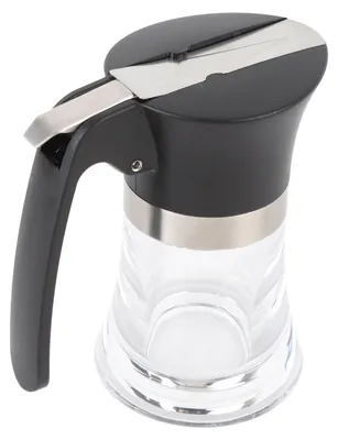 Imagen del producto de Solidchoice: Dispensador de acero inoxidable para jarabes, ideal para chocolate y sirope de arce