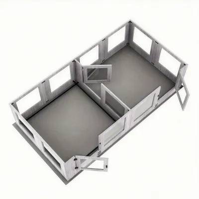 Produktbild von Hunderennen – Hundekennel – Wurfbox – Welpenrennen – Innenbereichsrennen – Gehärtetes Glas – Transparente Acrylplatten
