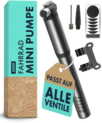 Handluftpumpe Tragbar Hochdruck - Fahrradluftpumpe Fr Mountainbike, Rennrad,  Fatbike & Motorrad Profil Leipzig Endkappe
