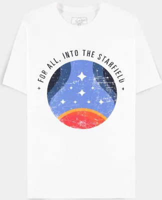Produktbild von Starfield - For All Into The Starfield Kurzärmeliges Herren-T-Shirt