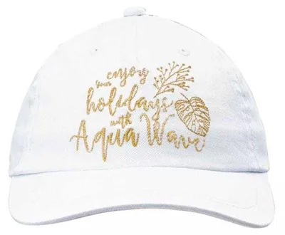 Image de Aquawave - Casquette de baseball « Carol » pour enfants PP13333 (taille unique) (blanc/doré)
