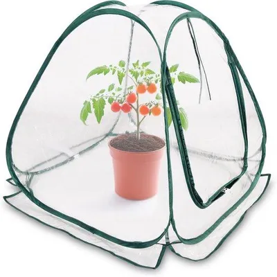 Obrázek produktu pro Skleněné kopule pro terária – 60 x 60 cm – průhledné PVC – snadné použití