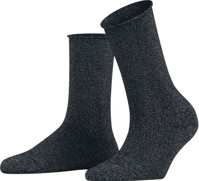 Obrázek produktu pro FALKE Shiny, dámské ponožky, tmavě modrá, velikost 35-38