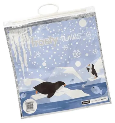 Produktbild von Tiefkühltragetaschen, LDPE 12 l 47 cm x 43 cm "Frosty Times"