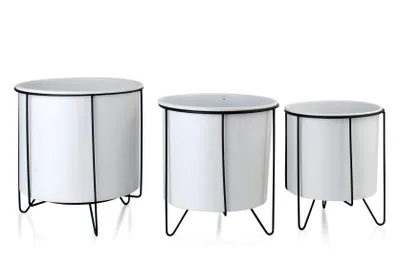 Produktbild von Mondex SWEN Blumentopf auf Ständer 3er-Set