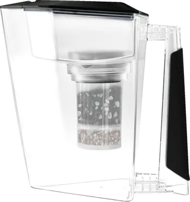 Produktbild von MAUNAWAI® Kanne Kini schwarz, Tischwasserfilter