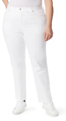 Produktbild von Gloria Vanderbilt Damen Amanda Classic Tapered Jeans, Vintage White, 24W