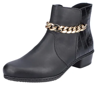 Produktbild von Rieker Damen Stiefel Y0772-01 schwarz Gr. 37