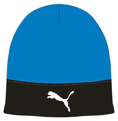 Produktbild von Puma Mütze Liga Beanie 022355 Electric Blue Lemonade-Puma Black One Size