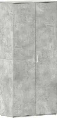 Obrázek produktu pro Skříň na obuv Betonově šedá 80 x 39 x 178 cm kompozitní dřevo