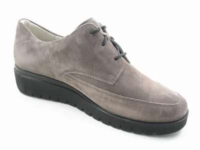 Produktbild von WALDLÄUFER Damen  Schnürschuhe bequem grau Gr. 8